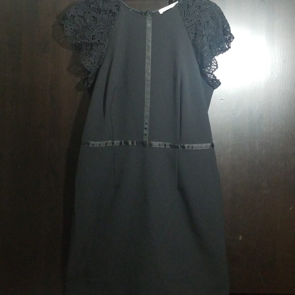 Mango Black Dress
